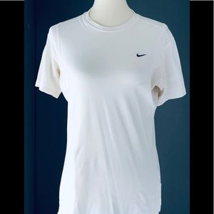Nike White Dry-Fit Top.